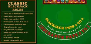 blackjack rules online