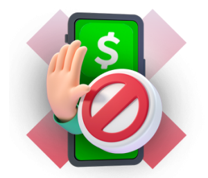 Cash App Ban Icon